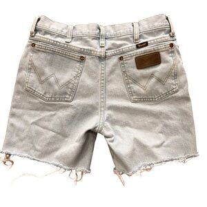 Vintage Wrangler cut off Jean shorts